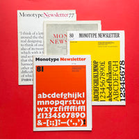 Monotype Newsletter 1960-1972 [x26 Issues]