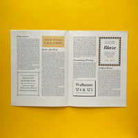 Monotype News Letter #58, October 1959 [Ornament Broadsheet No.5]