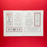 Monotype News Letter #56, December 1958 [Ornament Broadsheet No.4]