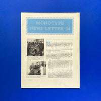Monotype News Letter #54, March 1958 [Ornament Broadsheet No.3]