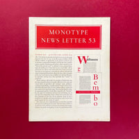 Monotype News Letter #53, October 1957 [Ornament Broadsheet No.2]. Buy and sell the best graphic design books, journals, magazines and posters with The Print Arkive.
