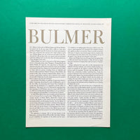 ‘Monotype’ type specimens [x6 sheets]