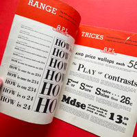 APL Linotype - Sets You Free… [Specimen Broadsheet]