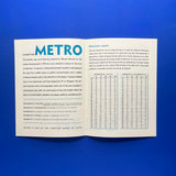 Linotype - METRO [Type Specimen/Broadsheet]