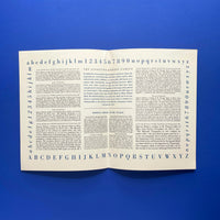Linotype - Bodoni [Type Specimen/Broadsheet]