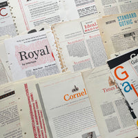 Intertype [Type Specimen]. Buy and sell the best graphic design books, journals, magazines and posters with The Print Arkive.