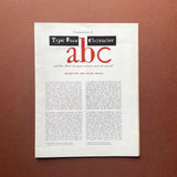 Intertype [Type Specimen]