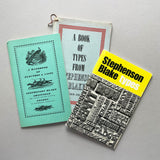 Stephenson Blake types, electros and casts [Bundle]. Buy and sell the best graphic design books, journals, magazines and posters with The Print Arkive.