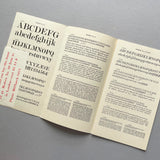 Stephenson Blake - Modern display and text types, Egyptian Expanded, Consort [Type Specimens]
