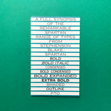 Stephenson Blake - Spartan [Type Specimens]
