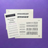 HAAS Typefoundry - HAAS Clarendon, Graphique, Profil [Type Specimens]. Buy and sell the best graphic design books, journals, magazines and posters with The Print Arkive.