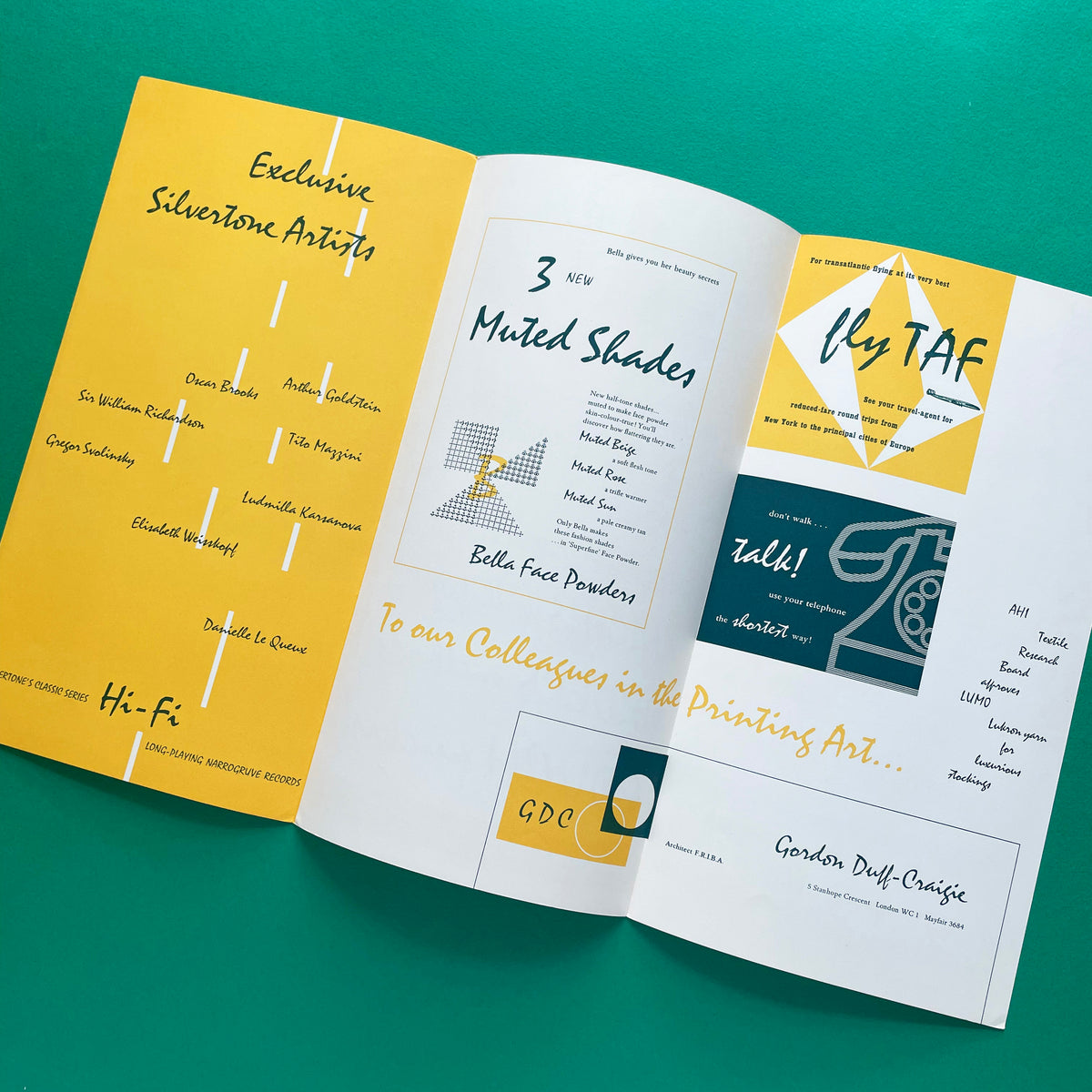 Typefoundry Amsterdam - Mistral [Type Specimen] – The Print Arkive