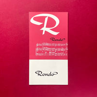 Typefoundry Amsterdam - Rondo [Type Specimen]. Buy and sell the best graphic design books, journals, magazines and posters with The Print Arkive.