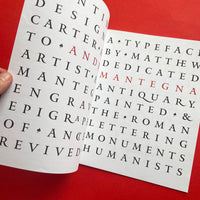 Carter & Cone Type - Mantinia [Type Specimen]
