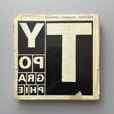 Typographie: A Manual of Design (Emil Ruder). Buy and sell the best graphic design books, journals, magazines and posters with The Print Arkive.