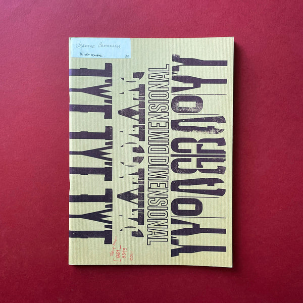 Baseline: International Typographics Journal, #22 1996