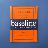 Baseline: International Typographics Journal, #13 1990 (Giambattista Bodoni issue)