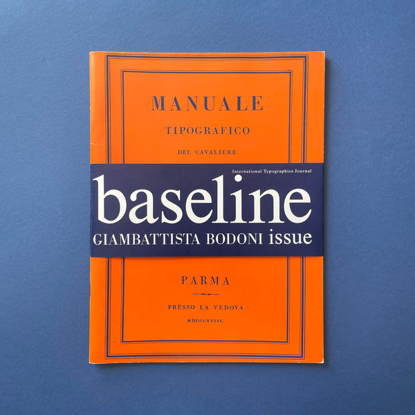Baseline: International Typographics Journal, #13 1990 (Giambattista Bodoni issue)