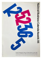 National Business Calendar Awards 1985 [Poster] Tom Eckersley