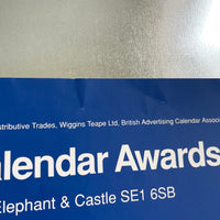 National Business Calendar Awards 1995 [Poster] Tom Eckersley