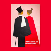 Annual Dinner and Social Evening [Poster] Tom Eckersley. Buy and sell the best original vintage posters with The Print Arkive.
