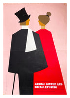 Annual Dinner and Social Evening [Poster] Tom Eckersley