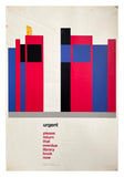 Urgent, please return that overdue library book now [Poster] Tom Eckersley