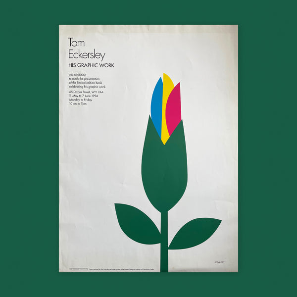 Tom Eckersley His Graphic Work [Poster]. Buy and sell the best original vintage posters with The Print Arkive.
