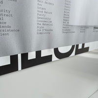 Align by Made Thought – An exhibition in mono, 8 of 28 designs for Blanka 09/06