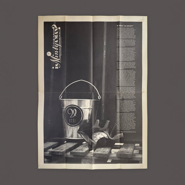 Is Minty A Man: Vaughan Oliver and V23 Graphic Works 1988-1996  [Poster] Vaughan Oliver. Buy and sell the best original vintage posters with The Print Arkive.