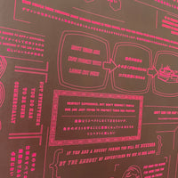 Tokyo Type Directors Club Exhibition 2001 [Poster] Jonathan Barnbrook