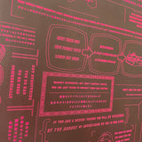 Tokyo Type Directors Club Exhibition 2001 [Poster] Jonathan Barnbrook