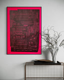 Tokyo Type Directors Club Exhibition 2001 [Poster] Jonathan Barnbrook