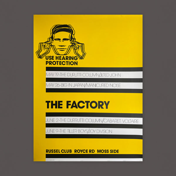The Factory ‘Fac 1’ [Poster] Peter Saville. Buy and sell the best original vintage posters with The Print Arkive.