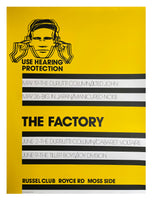 The Factory ‘Fac 1’ [Poster] Peter Saville