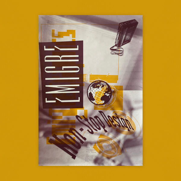 Emigre Non-Stop Design [Poster] Rudy VanderLans