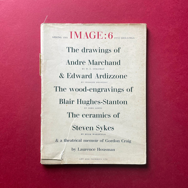 Image 6: A Quarterly Of The Visual Arts. Buy and sell the best graphic design books, journals, magazines and posters with The Print Arkive.