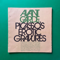 Avant Garde 8 - Picasso’s Erotic Gravures.  Buy and sell the best graphic design books, journals, magazines and posters with The Print Arkive.