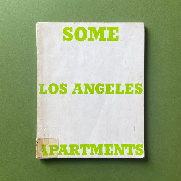 Some Los Angeles Apartments 1965 Edward Ruscha. Buy and sell the best graphic design books, journals, magazines and posters with The Print Arkive.