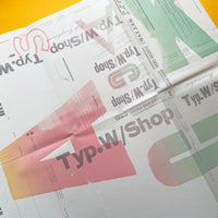 New Letterpress Printing & Printmaking Ventures’ announcement poster (Alan Kitching, Celia Stothard)