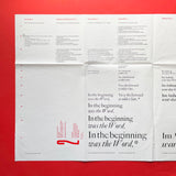 Typography Alan Kitching (Folder, Comp & Broadside)