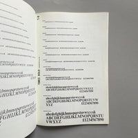 Printing Types [Type Specimens]