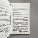 Printing Types [Type Specimens]