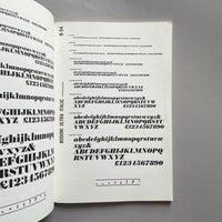 Printing Types [Type Specimens]