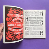 The Headliners Present in Process Lettering More Morgan: A New Collection of Oldstyle Faces