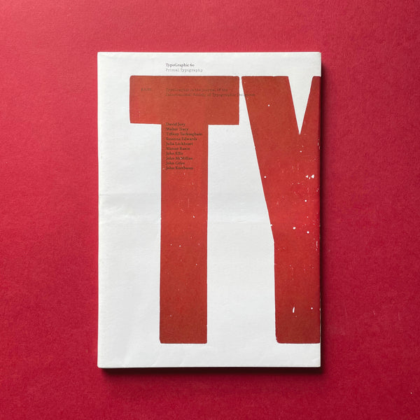Typographic 60 - Journal of the International Society of Typographic Designers. Buy and sell the best graphic design books, journals, magazines and posters with The Print Arkive.