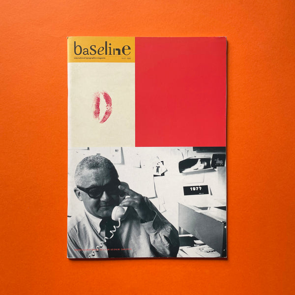 Baseline: International Typographics Journal, #27 1999. Buy and sell the best graphic design books, journals, magazines and posters with The Print Arkive.