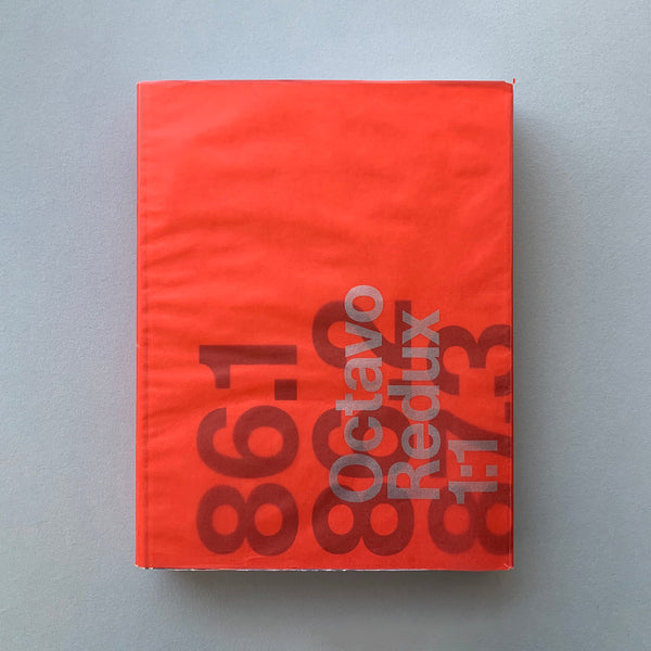 Octavo Redux 1:1 RED EDITION, A record of Octavo, journal of typography 1986–1992 [Unit 35] 3086. Buy and sell the best graphic design books, journals, magazines and posters with The Print Arkive.