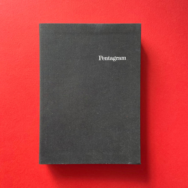 Pentagram ‘The Black Book. Buy and sell the best graphic design books, journals, magazines and posters with The Print Arkive.
