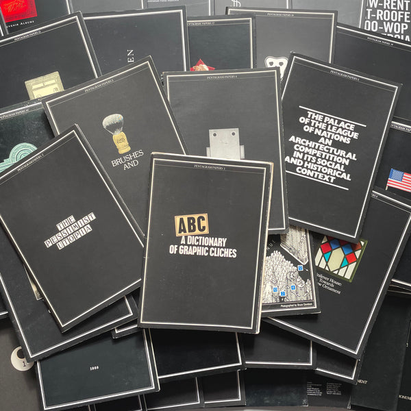 Pentagram Papers. Buy and sell the best graphic design books, journals, magazines and posters with The Print Arkive.
